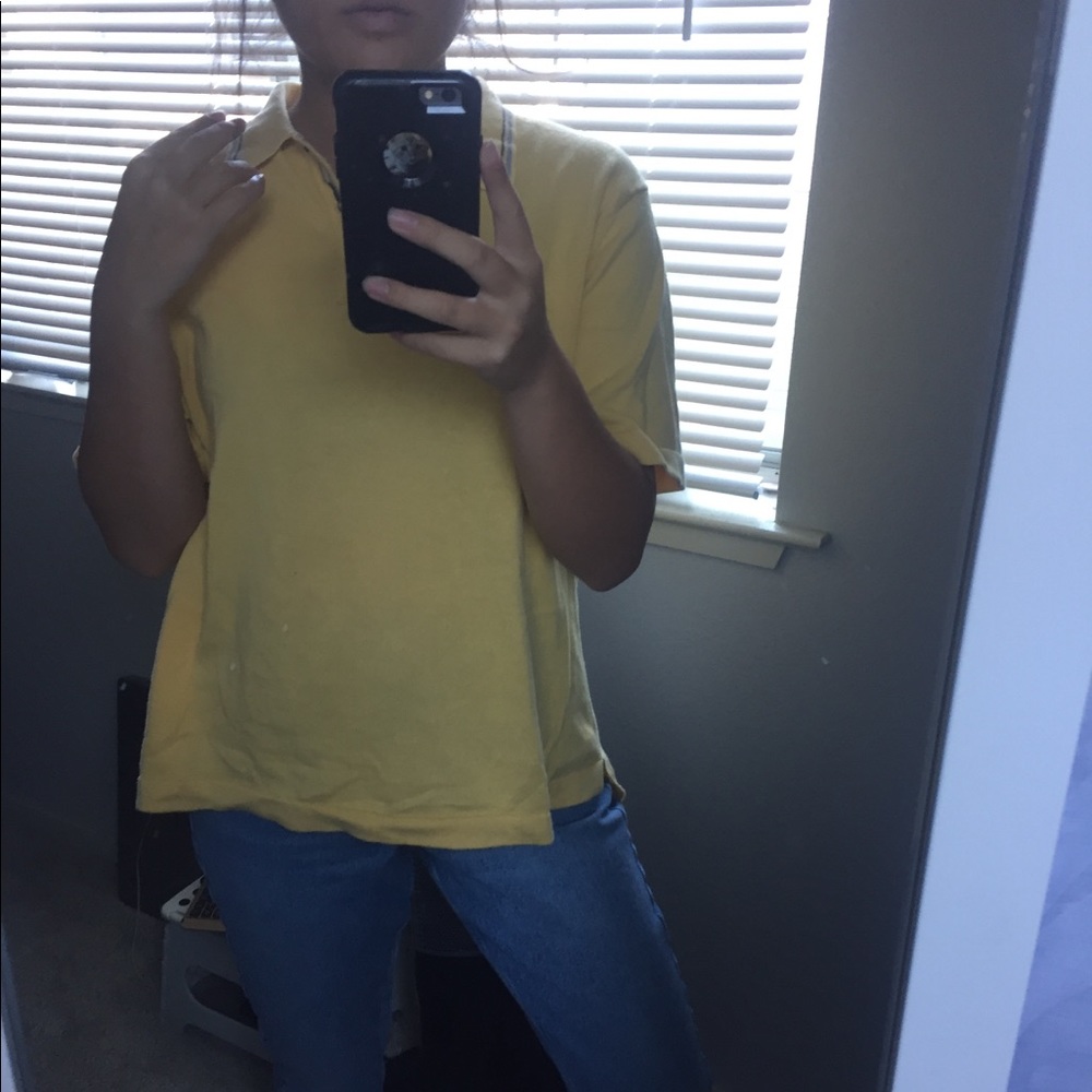 Yellow Cotten shirt - Picture 2 of 3